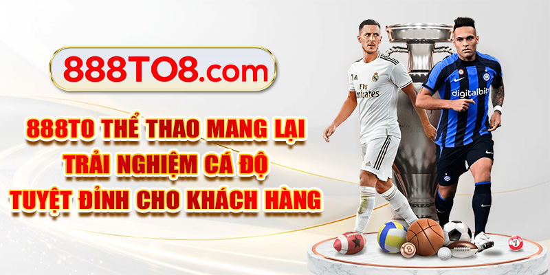 888TO thể thao mang lại trải nghiệm cá độ tuyệt đỉnh cho khách hàng
